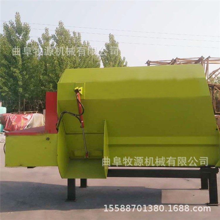全混合日糧飼料攪拌機廠家 浙江養殖場飼料粉碎攪拌一體機價格