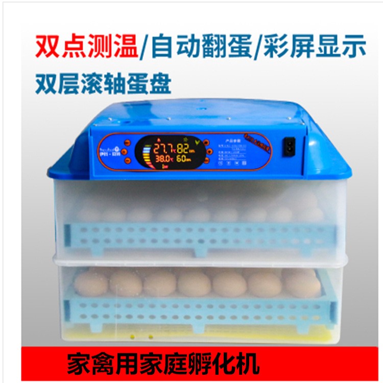 伊科貝特全自動(dòng)孵化機(jī) 雞鴨孵化器 36枚孵化箱 家用恒溫孵化器箱