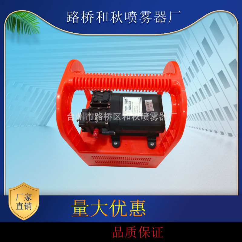 熱銷優質雙核可調速壓力泵盒子泵 大電瓶手提雙泵頭高壓電動噴霧