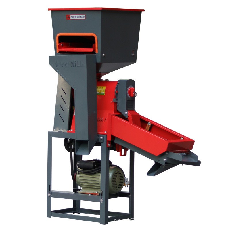 新款全自動(dòng)家用碾米機(jī)碎米分離去石除雜稻谷小米玉米去皮機(jī)