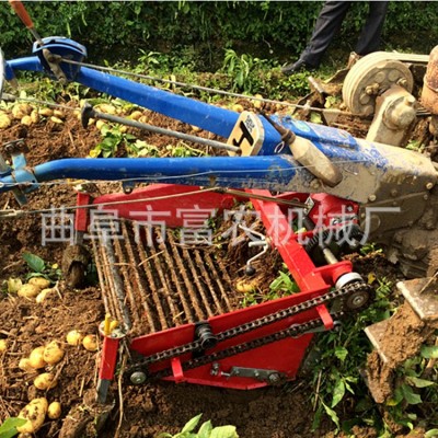 農作物收獲機械 土豆收獲機家用收獲機械 牽引式收獲機