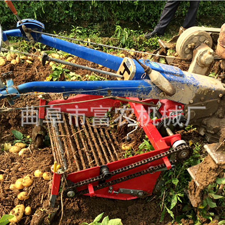 手扶土豆收獲機