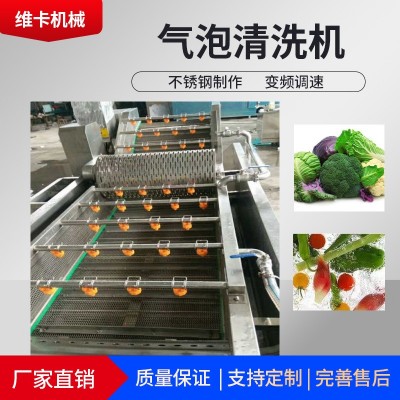 供應馬鈴薯毛棍清洗機 地瓜平行毛輥清洗機設備 蔬菜清洗機