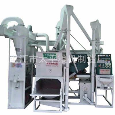 廠家全自動碾米機 廣西南寧客戶現(xiàn)場使用案例大型生 產線