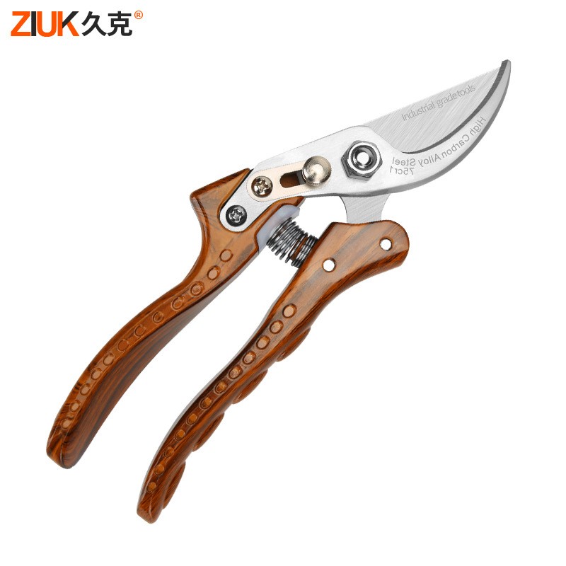 久克果樹剪刀修枝剪果枝剪花枝剪園藝剪刀修剪樹枝剪刀園林剪家用