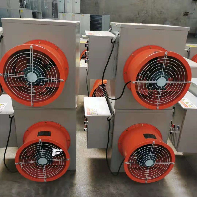 養(yǎng)殖風機 育雛升溫取暖設備 溫室大棚電暖風扇 15kw電加熱風機