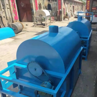 滾筒炒鍋小型炒鍋旋轉烘爐電動花生瓜子炒貨機燃氣加熱烘干機