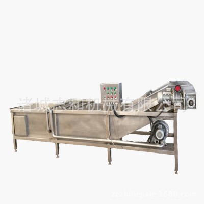 中草藥菊花氣泡清洗機(jī) 蔬菜翻浪清洗設(shè)備 中藥材丹參清洗設(shè)備