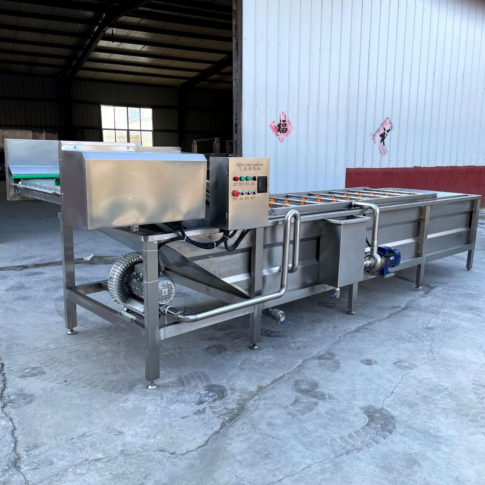 果蔬氣泡清洗加工設備 油菜氣泡清洗機 氣泡清洗機 水果蔬菜清洗