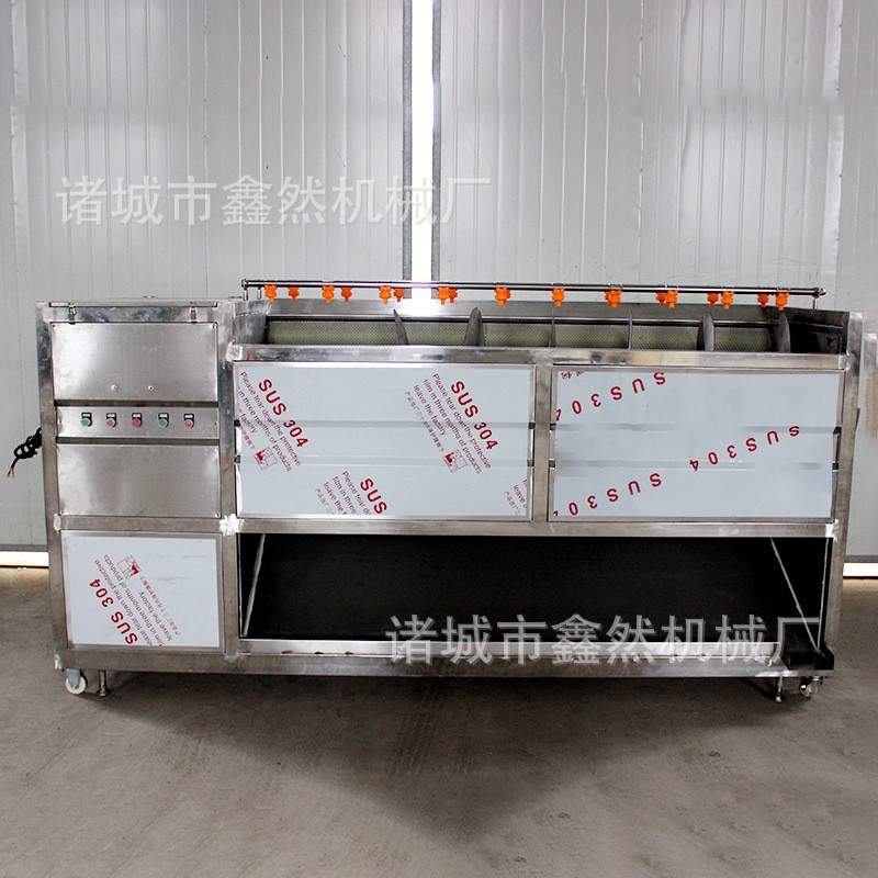 廠家供應(yīng) 土豆 紅薯 大姜 馬蹄 豬蹄 豬頭 毛刷清洗機不銹鋼材