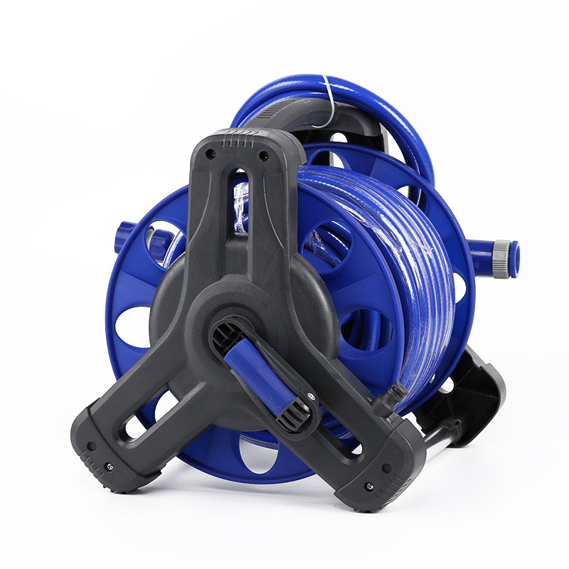 種花收納車架可手提園林刷車神器卷管器成套家用水管收納架壁掛式