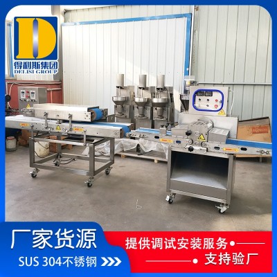 商用雞胸肉開片機 鮮肉切條機 不銹鋼連續式豬肉牛肉開片切條機