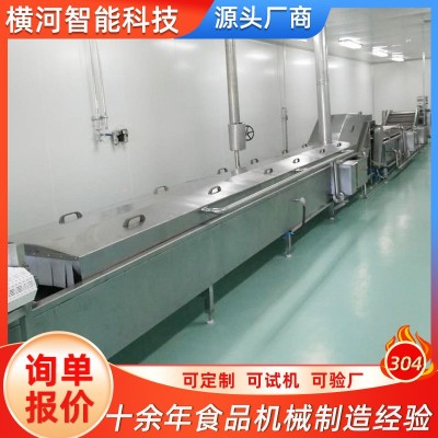 四喜丸子巴氏殺菌線 雞爪毛肚低溫巴氏殺菌機(jī) 果凍酸奶滅菌流水線