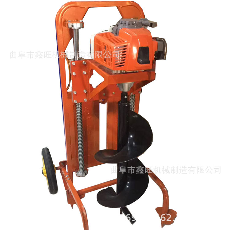 手提汽油打坑機