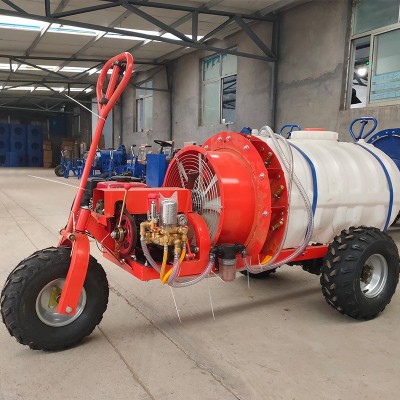 牽引款風(fēng)送式打藥機 葡萄園送風(fēng)式噴霧器 果園自走式噴霧機運輸車