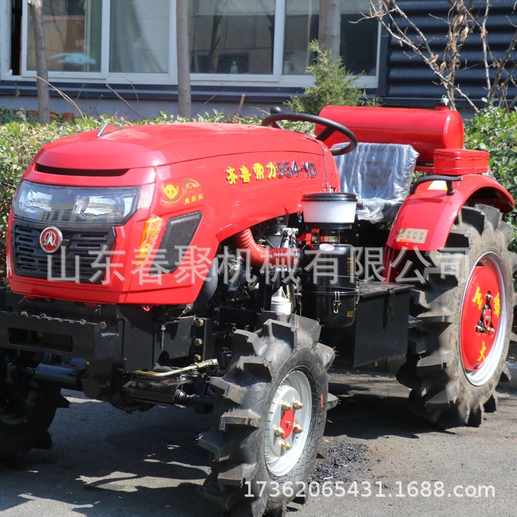 全新魯中504大棚王拖拉機(jī)低矮小巧馬力大使用方便四驅(qū)四缸補(bǔ)后價(jià)