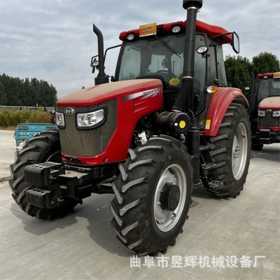 大馬力高配東方紅LX1504大橋耐用拖拉機24+8帶爬行檔輪邊減速