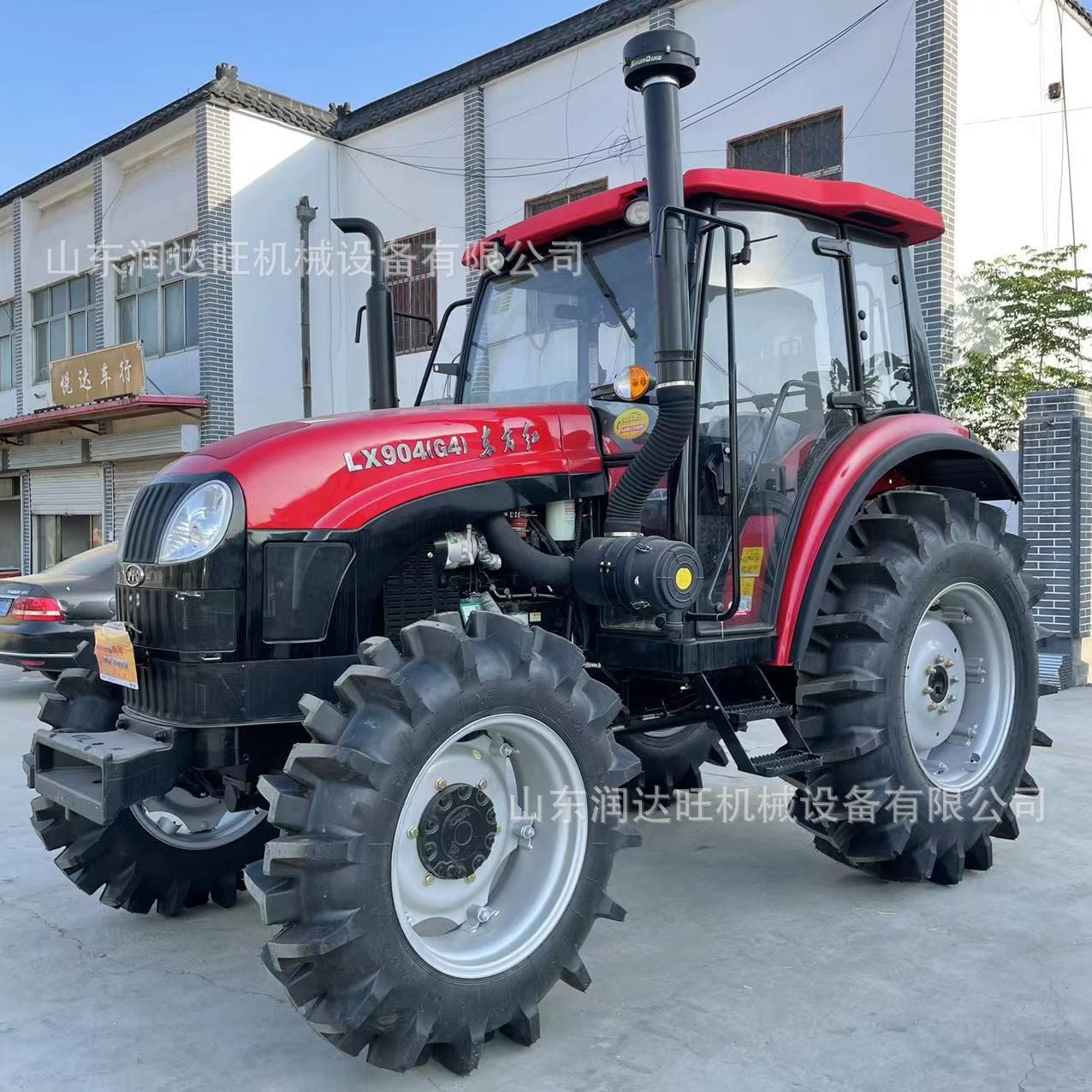 國四四驅904拖拉機 東方紅804四輪拖拉機 東方紅1204拖拉機視頻