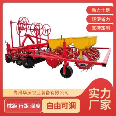 華沃多行洋蔥精播機(jī) 自走式多功能點播機(jī) 省時省力 播種效率高