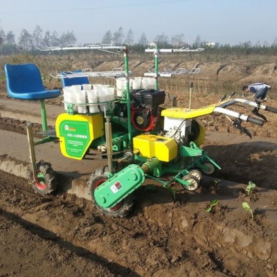 自走式蔬菜移栽機(jī) 辣椒洋蔥種植 簡單好操作 一機(jī)多用 省時(shí)省力