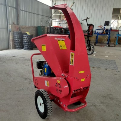 汽油臥式樹枝粉碎機(jī) 移動式多功能枝條樹葉粉碎干濕枝條碎枝機(jī)