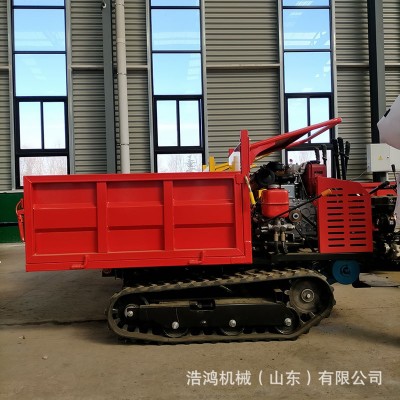 小型履帶搬運運輸車 山地履帶農用履帶自卸車 水旱兩用柴油爬山虎