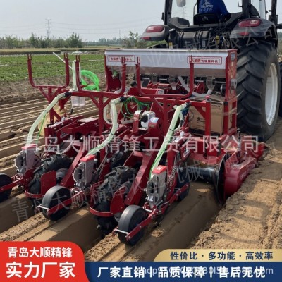 牽引式 3壟3行旋耕起壟滴灌氣吸播種白菜播種機(jī)沈陽新民白菜產(chǎn)區(qū)
