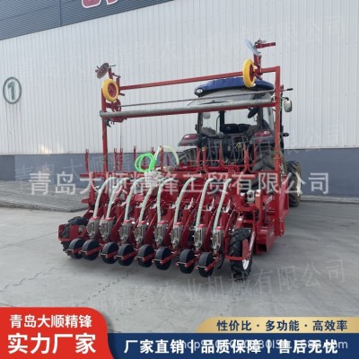 1壟8行旋耕起壟滴灌氣吸播種機(jī)娃娃菜播種機(jī)蔬菜播種機(jī)