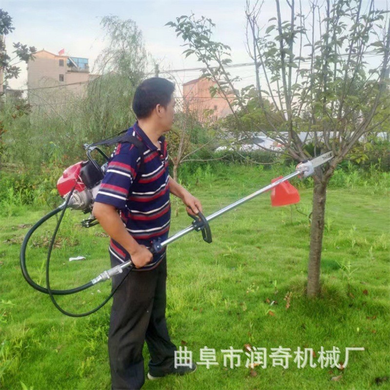 雅馬哈動力二沖程汽油割草機背負式園林松土打草割灌機側掛式