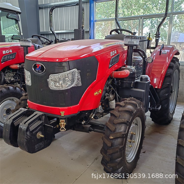 中國洛陽804四驅(qū)拖拉機 暢銷款瑞得504旋耕犁地四輪拖拉機