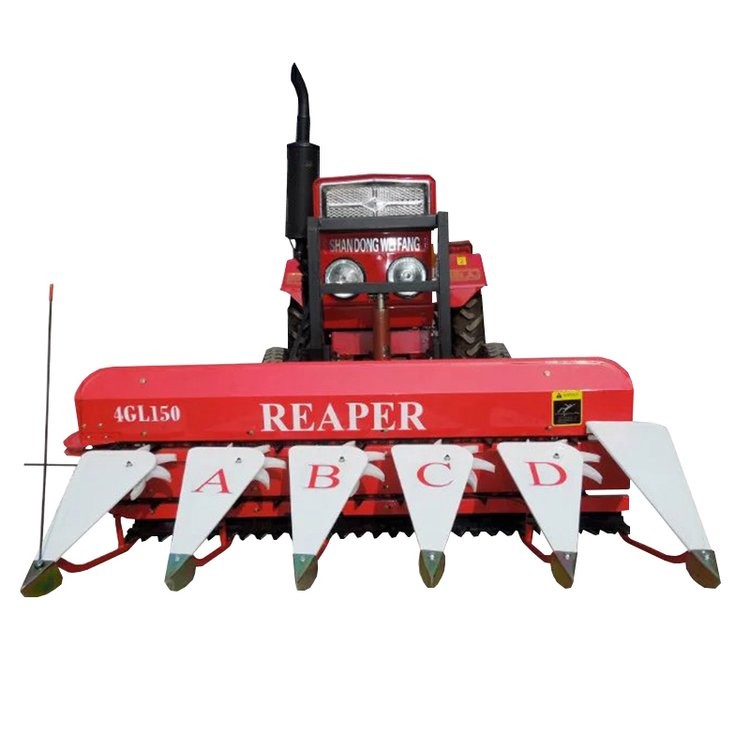 宇鑫 自走式藥材收割機艾草益母草夏枯草割曬機多功能 鋪放整齊