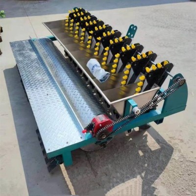 10行大蒜播種機 手推兩行種蒜機 代替人工種蒜的機器