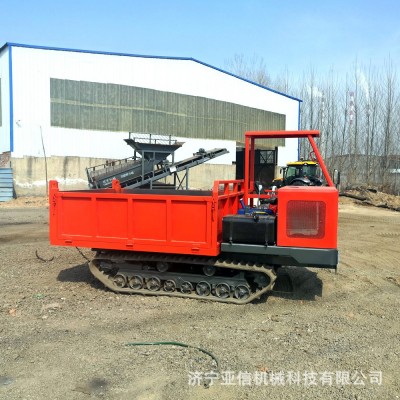 供應小型履帶式運輸車 農用履帶自卸車 履帶翻斗裝運車