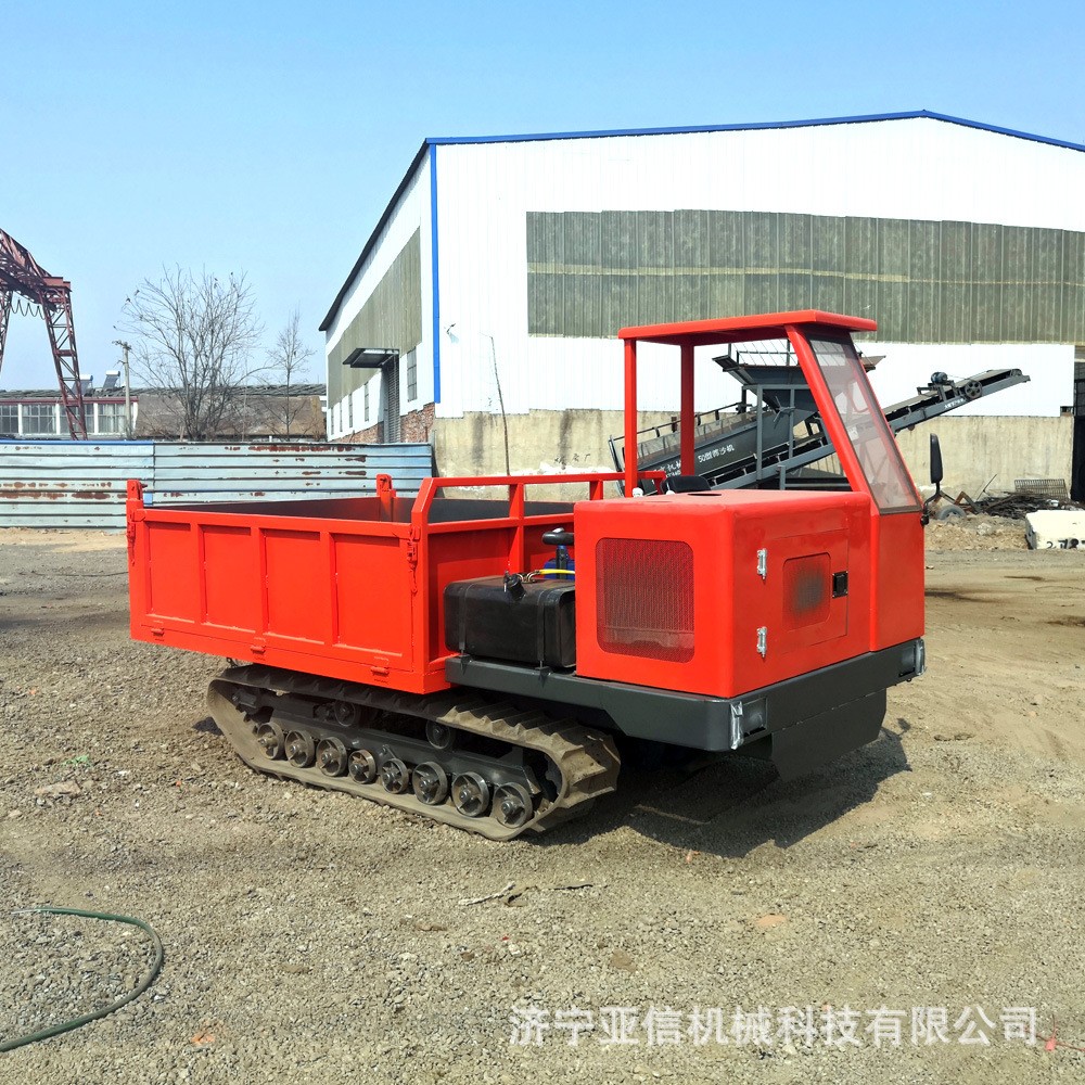 農用全地形履帶運輸車 果園自卸履帶農用車 苗木綠化履帶隨車吊