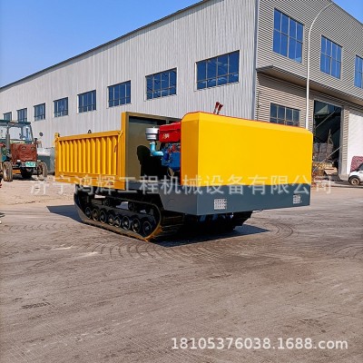小型爬山虎履帶運(yùn)輸車 3噸單缸履帶搬運(yùn)車 農(nóng)用履帶拖拉機(jī)
