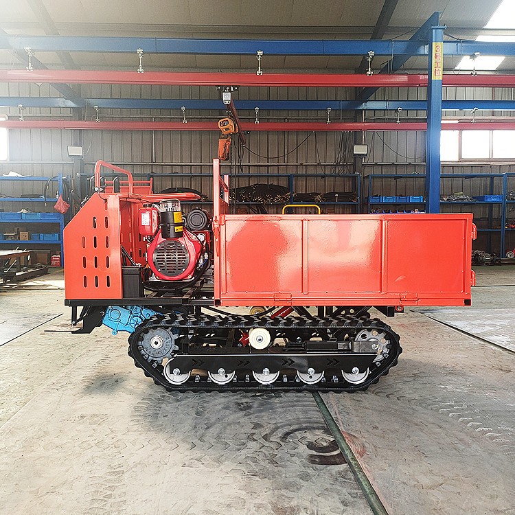 45°陡坡履帶式爬山虎農用車 一米寬手扶腳踏式運輸車 小型柴油機