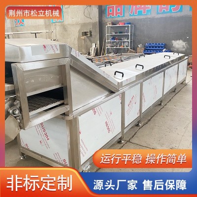 罐頭水浴式巴氏殺菌機(jī) 泡椒鳳爪殺菌設(shè)備 全自動(dòng)軟包裝醬菜滅菌機(jī)