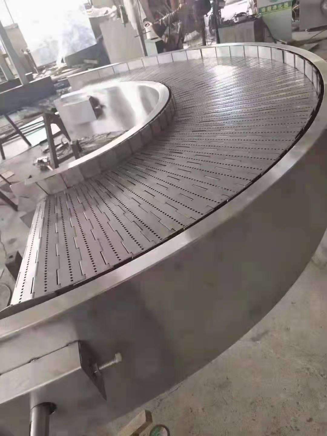 不銹鋼鏈板烘干機 果蔬生鮮脫水生產線 食品加工傳送清洗烘干輸送機