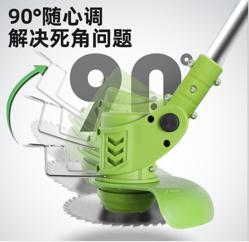 電商一件代發(fā)鋰電割草機(jī)家用小型除草機(jī)充電打草機(jī)多功能鋤草神器