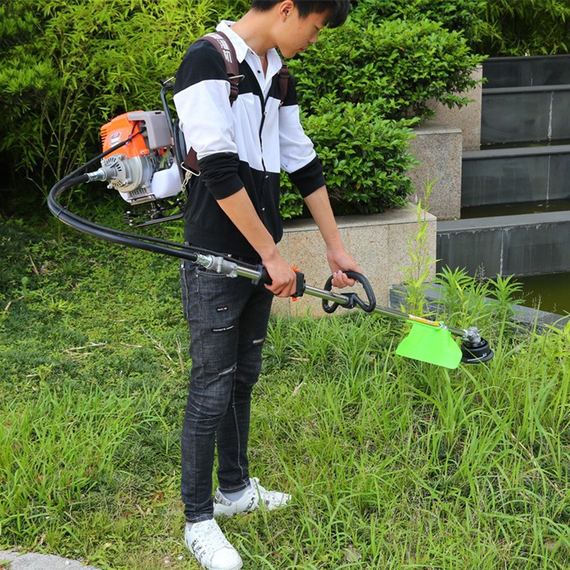 廠家直供二沖側掛割灌機割草機四沖程背負式汽油收割稻灌機