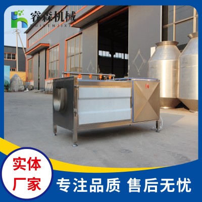 毛輥清洗機 豬腳刷毛加工設備 花生拋光清洗機器 土豆清 洗去皮機