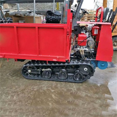 小型履帶運輸車山地木材履帶運輸設備農用工程自卸爬山車機器批發