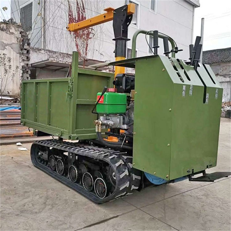 中拓履帶運輸車山地木材履帶運輸車農(nóng)用工程自卸爬山車