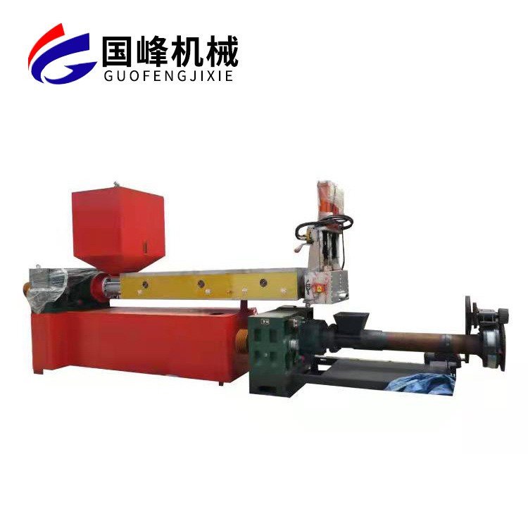 萊州國峰廠家直供廢舊塑料再生粉碎造粒機(jī) 廢舊塑料擠出造粒機(jī)