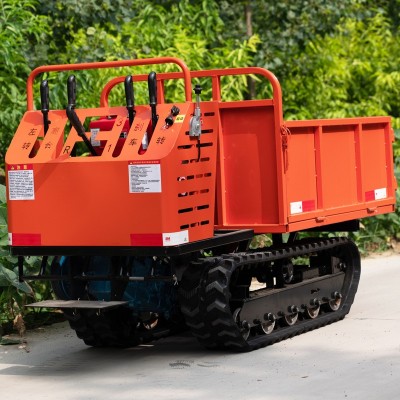 履帶運(yùn)輸車1.5噸小型爬山虎工程液壓自卸車山地爬坡履帶全地形車