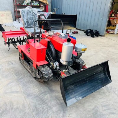 常柴 除草四驅微耕機 水旱兩用履帶機 乘坐式農機耕地機