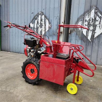 宇諾 苞米秸稈粉碎還田機 扒皮摘穗掰棒子機 單行棒子收割機