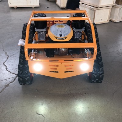 遙控割草機 9馬力無刷電機履帶式修剪機械 外形美觀