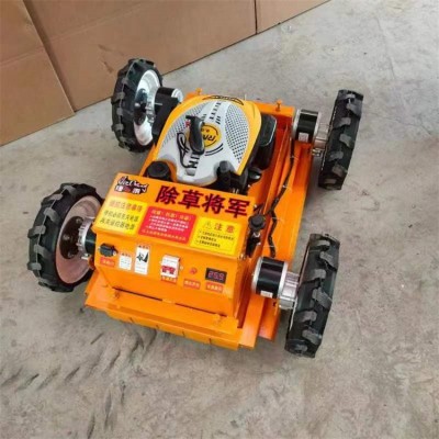 農(nóng)業(yè)割草機 充電式履帶堤坡園林開荒除草機 操作簡單