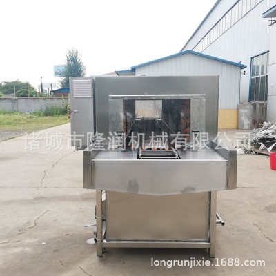 隆潤機械全自動周轉筐清洗機大型商用物流筐子托盤高壓噴淋去油污